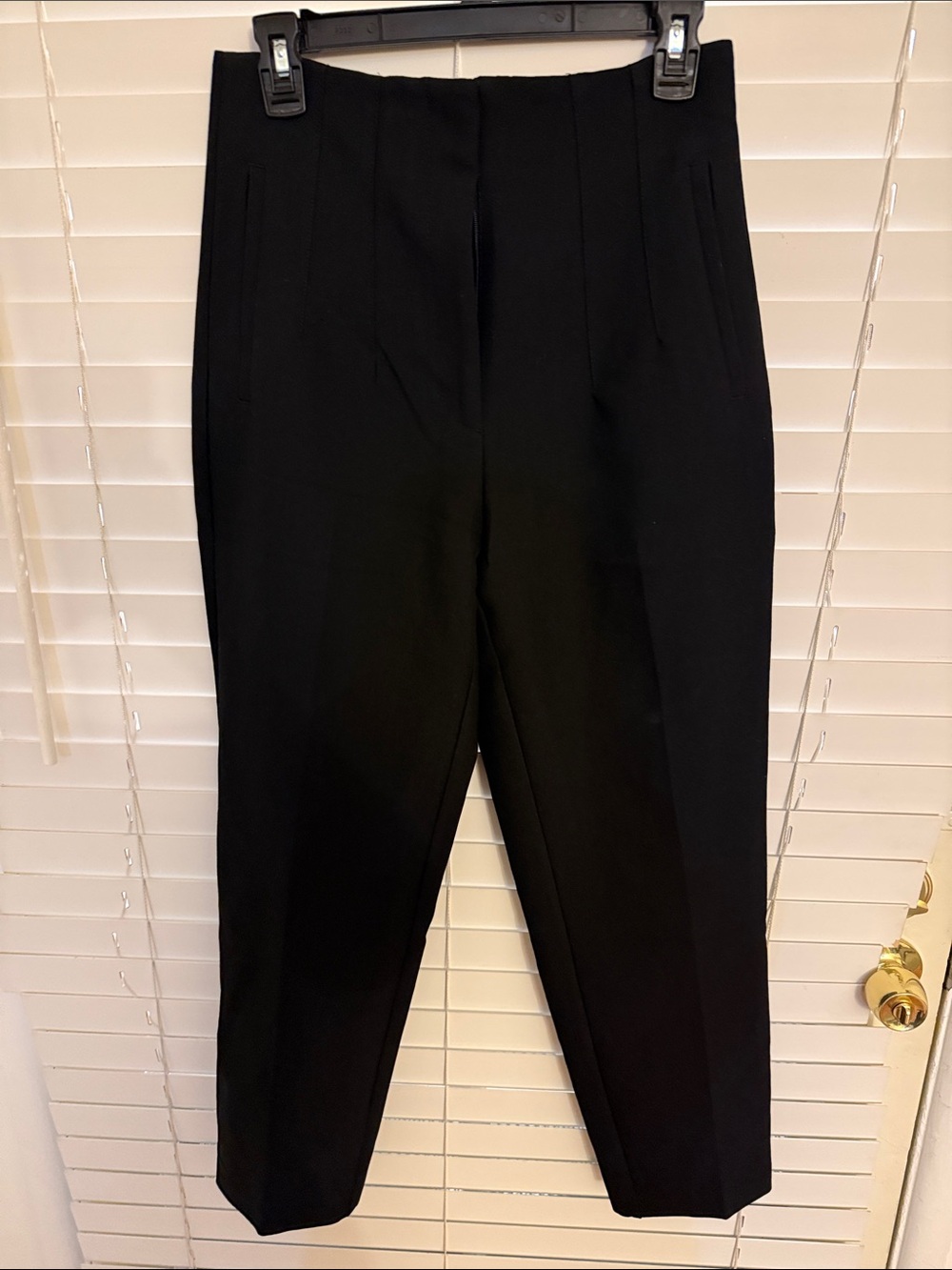 Zara Black Skinny Dress Pants